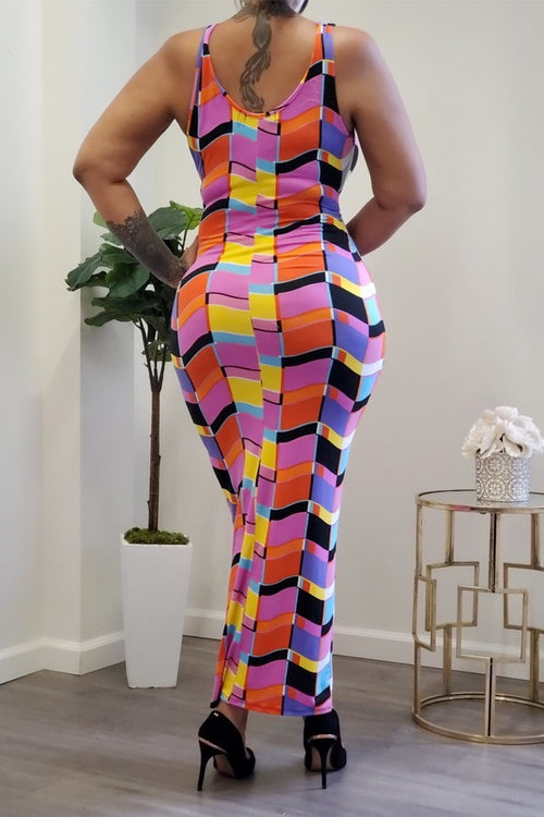 Multi Color Dress